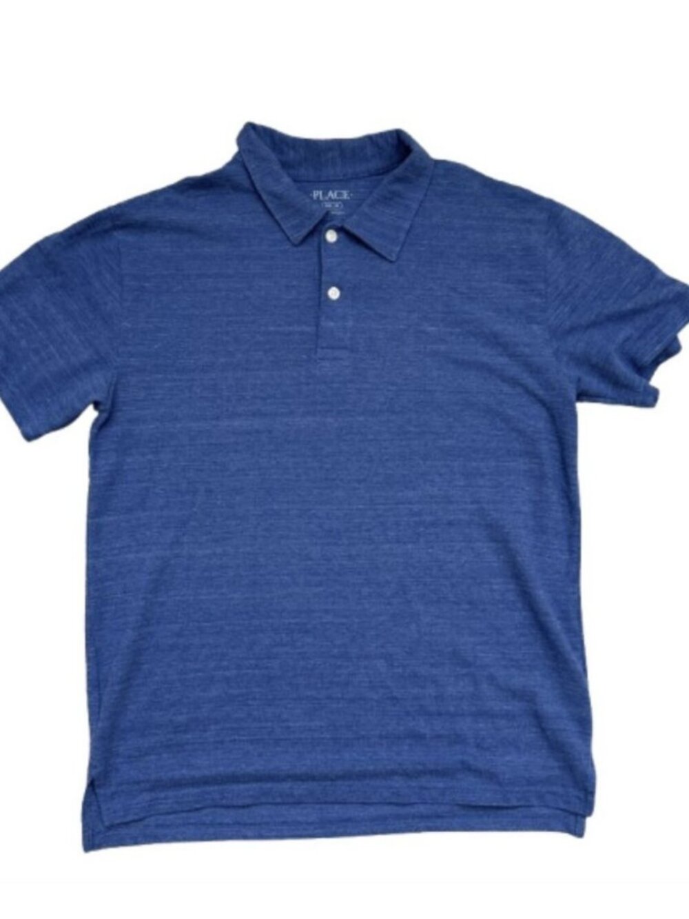 Place Boys Blue Short Sleeve Polo Shirt size XXL 16 - Picture 3 of 3